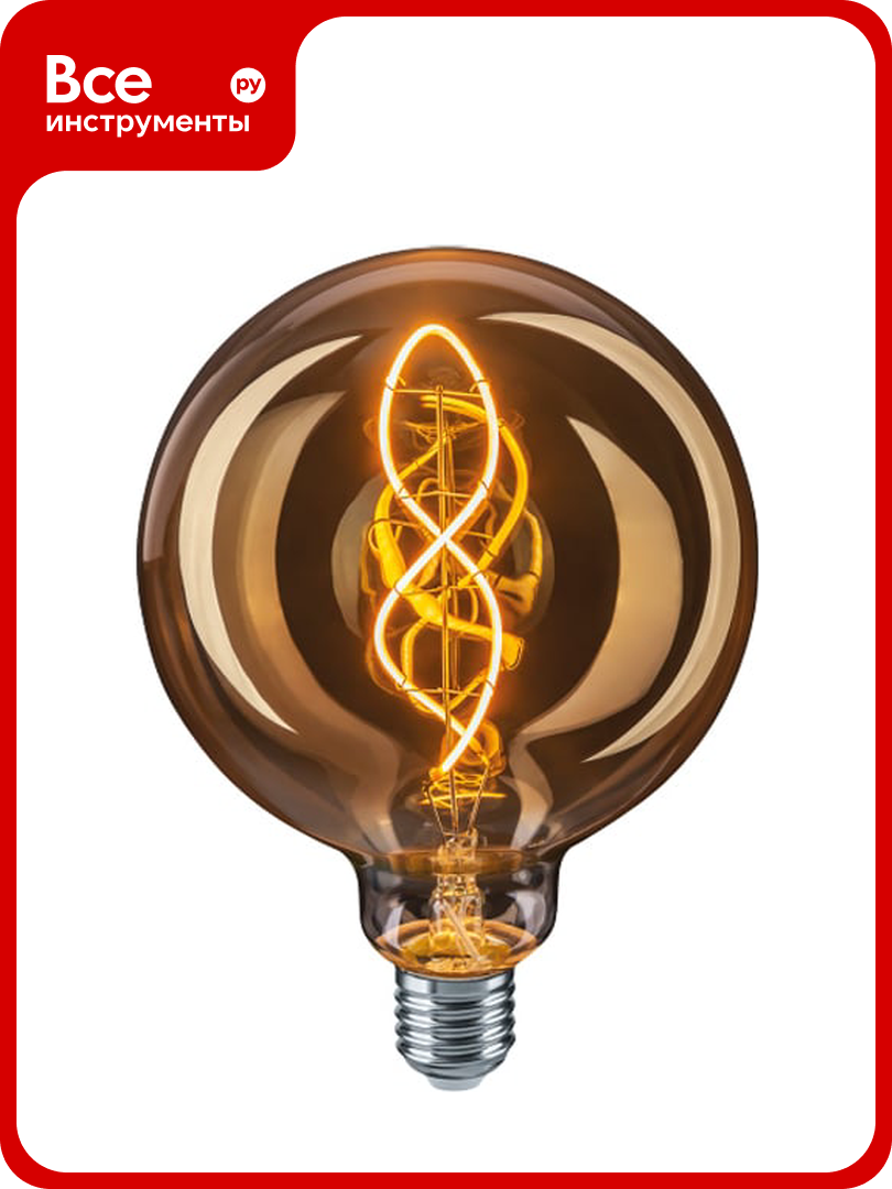 Лампа Navigator 14 500 NLL-F-G125-4-230-2.7K-E27 14500