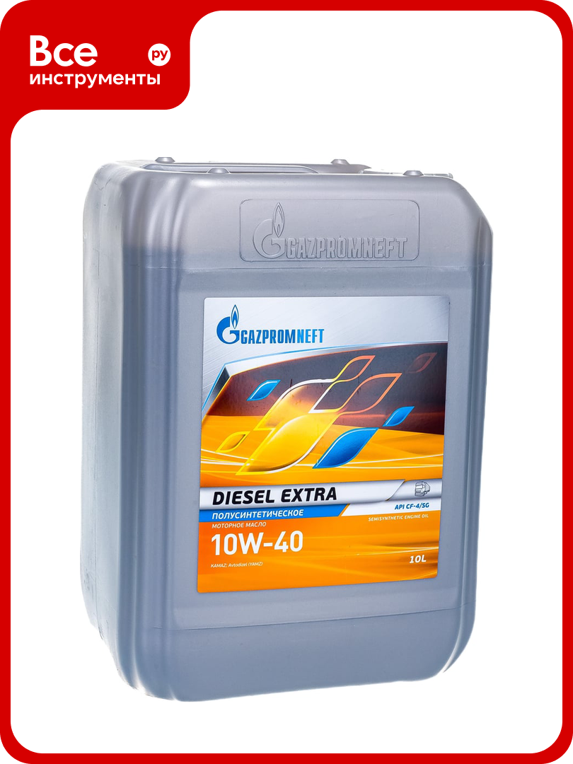 Масло Diesel Extra 10W-40 10л Gazpromneft 253142306