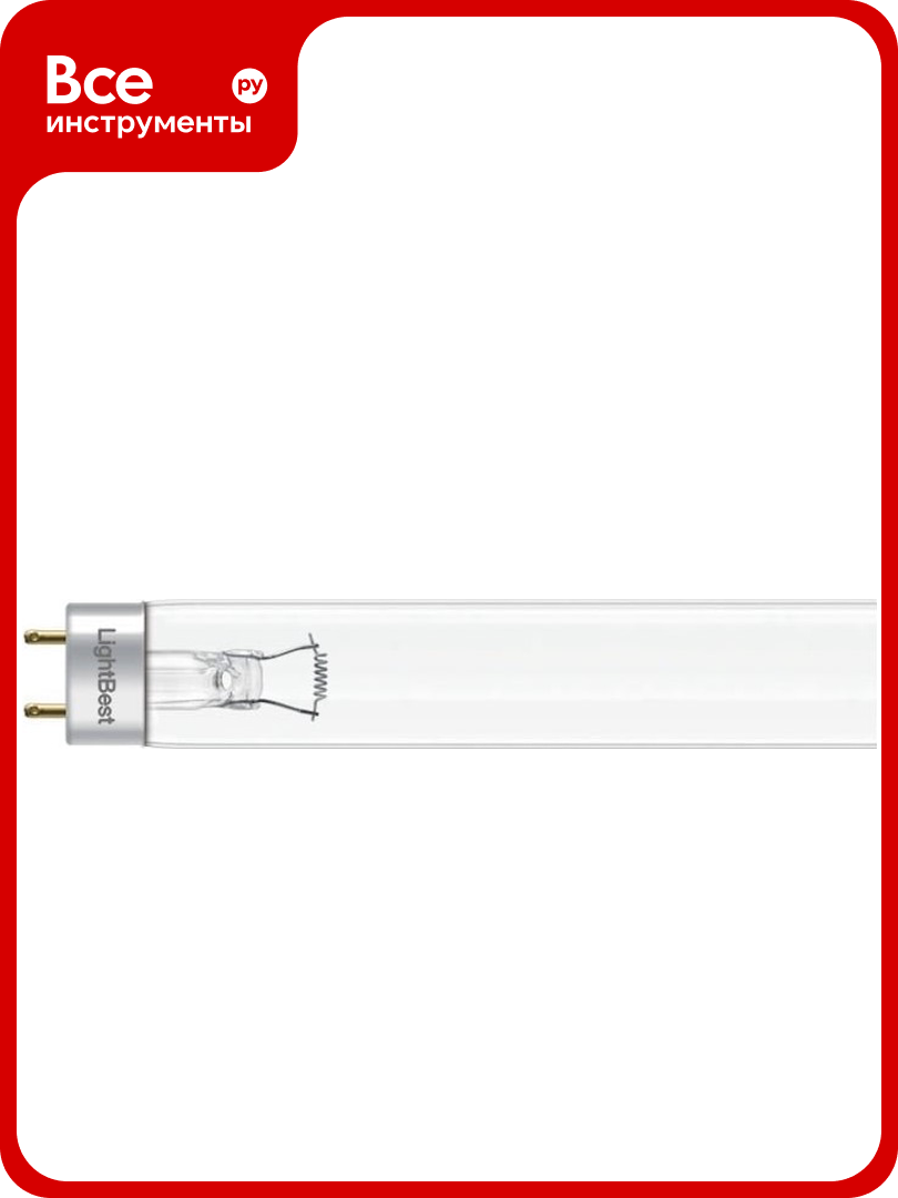 Лампа бактерицидная LightBest LBC 30W T8 G13 700709011