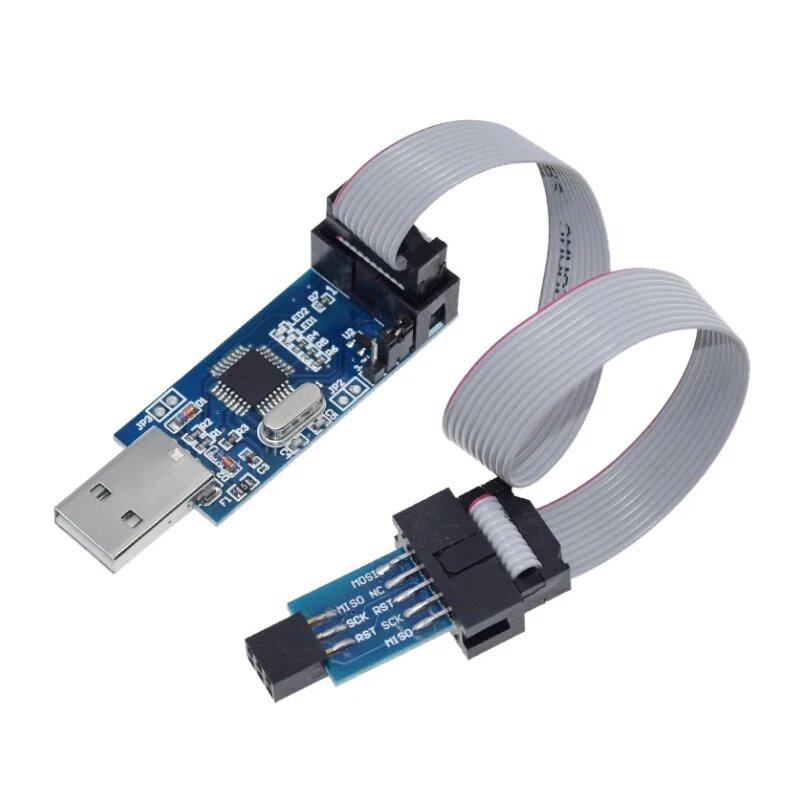 USBASP AVR Программатор AEVYVKV, 1set