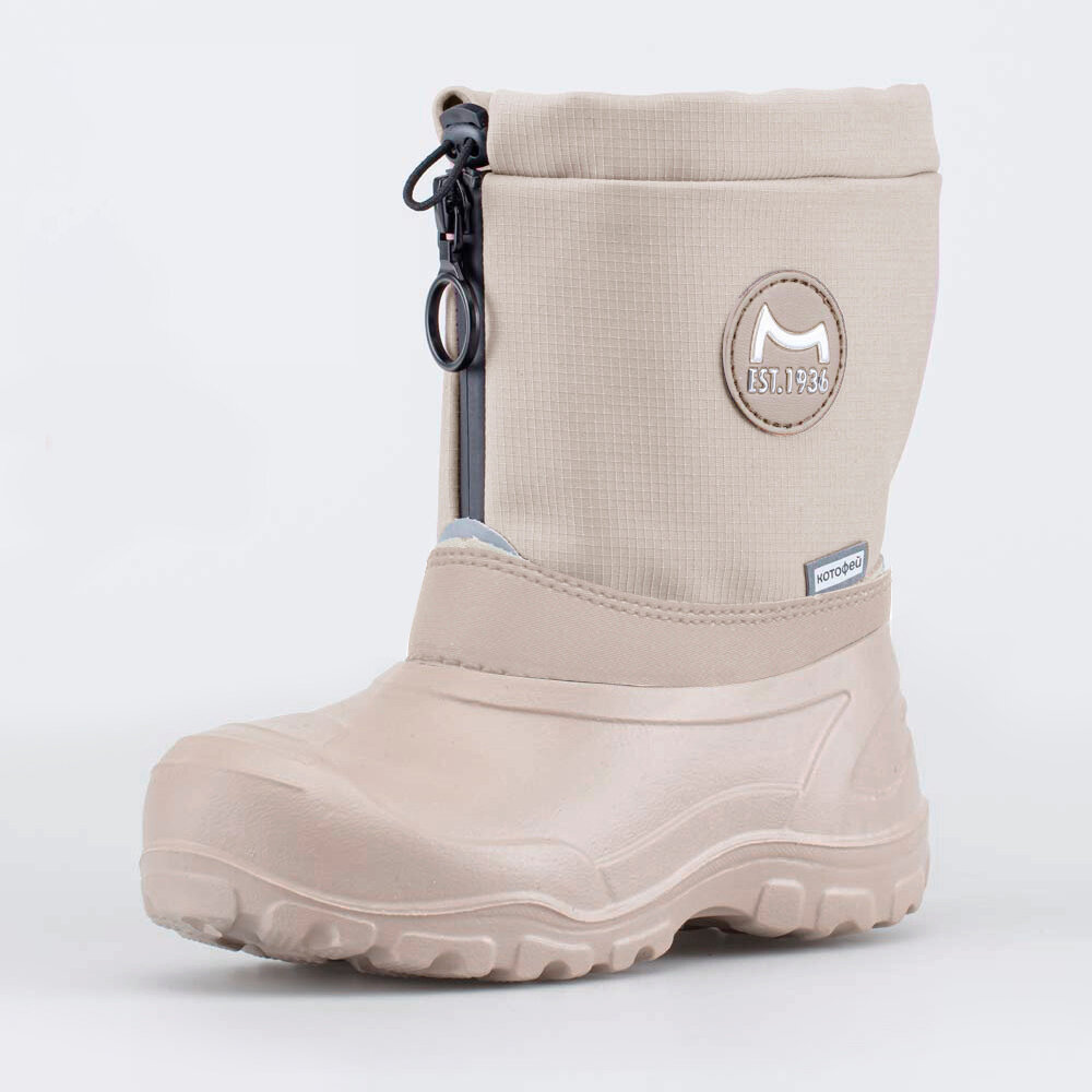 Сноубутсы КОТОФЕЙ размер 25-26 бежевый