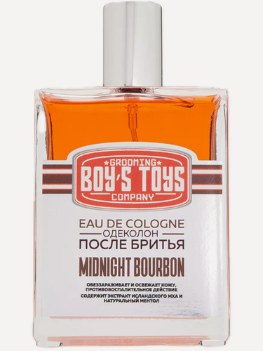 Изображение товара BOY'S TOYS Одеколон после Бритья MIDNIGHT BOURBON (Полночный Бурбон), 100 мл