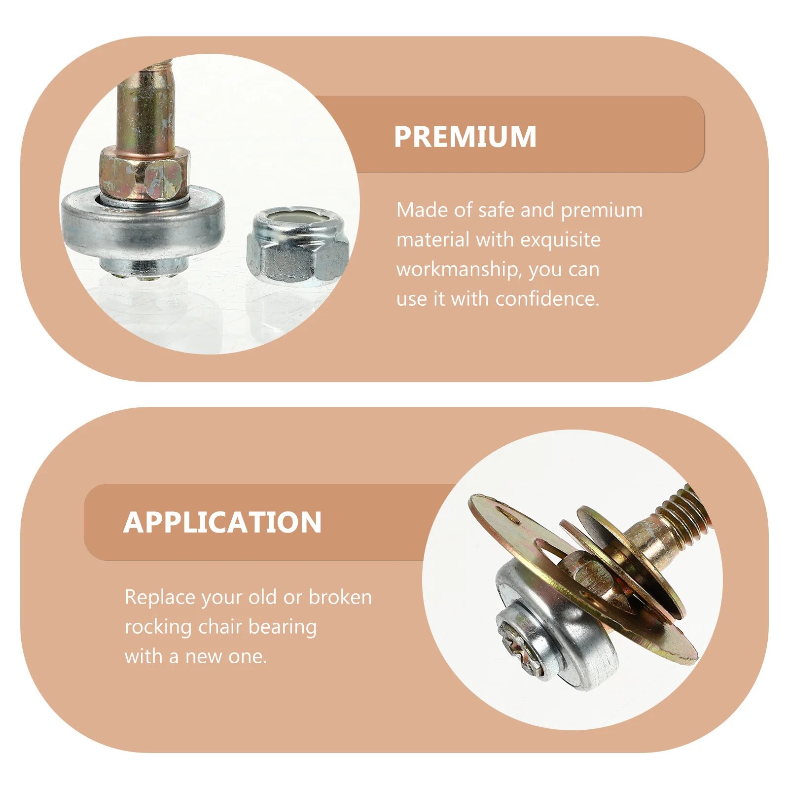 Подшипники для кресла-качалки M8x45 мм