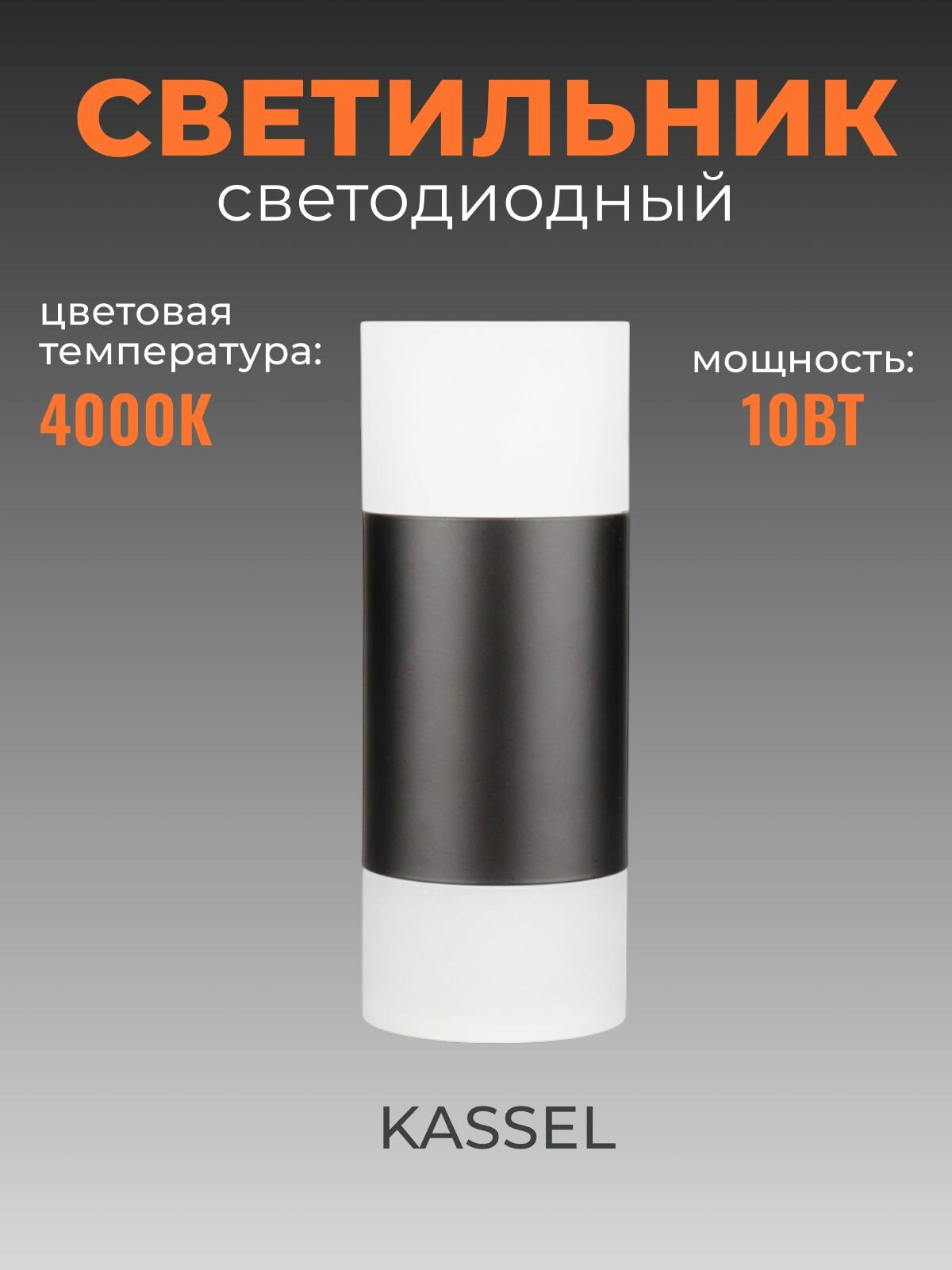 Потолочный светильник Ritter 10Вт белый