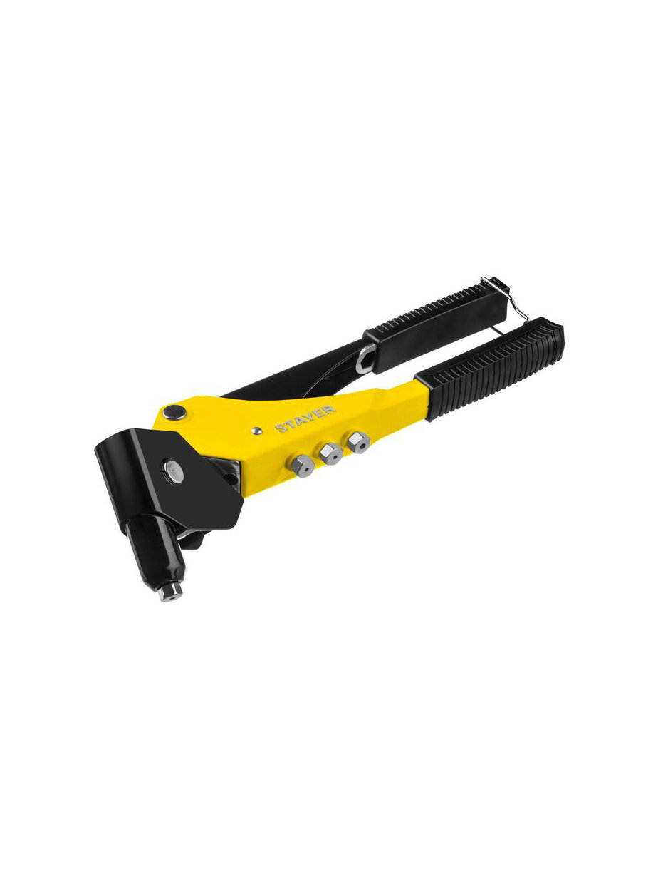 Заклепочник поворотный заклепки 24-48 мм из алюминия литой корпус 0-360 / STAYER 3110_z01