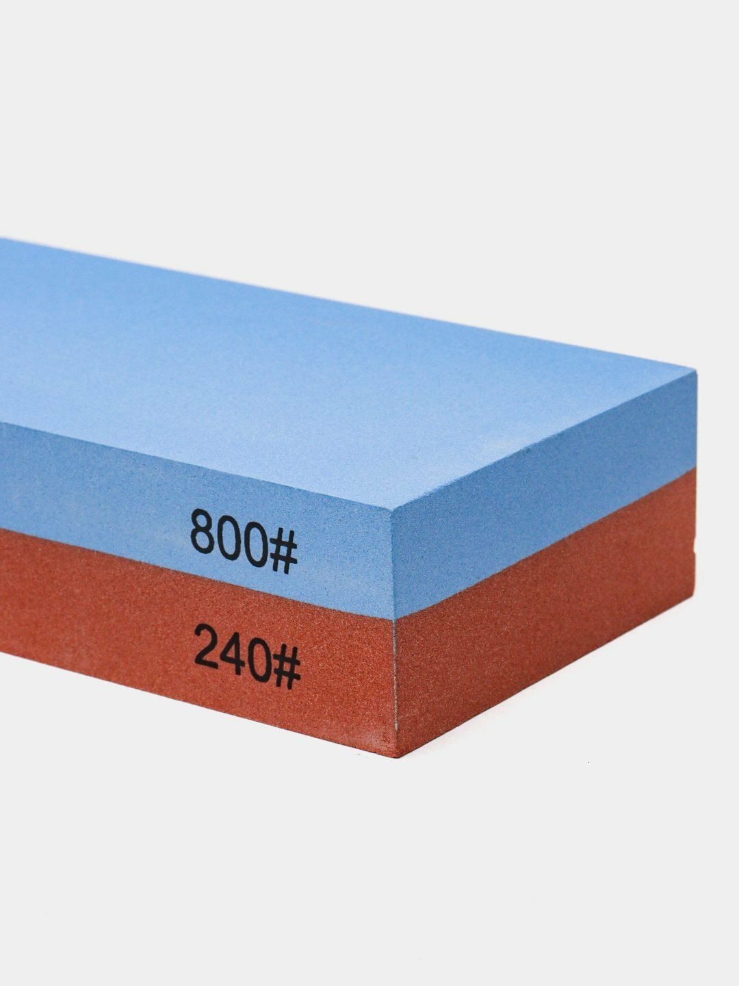 Камень для заточки ножей. 180×60×30 мм, 0.650 грамм. 240/800