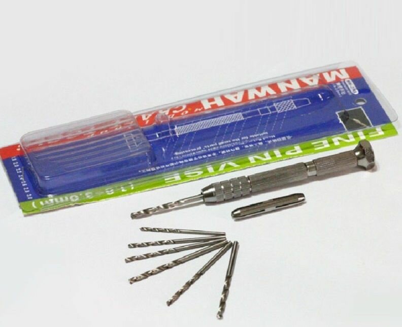 MW-2148 Ручная дрель с универсальной цангой для сверел от 0,2-3mm ManWah