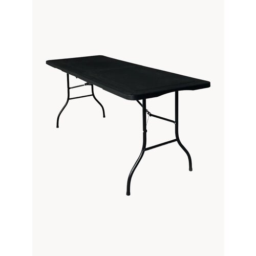 Стол садовый складной коричневый Lux 180х74х74 см туристический раскладной пластик для дома дачи и сада АМИ МЕБЕЛЬ 13264₽