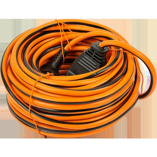 Удлинитель-шнур Electraline Electralock 1 розетка с заземлением 3x1.5 мм 20 м 3580 Вт цвет оранжевый/черный