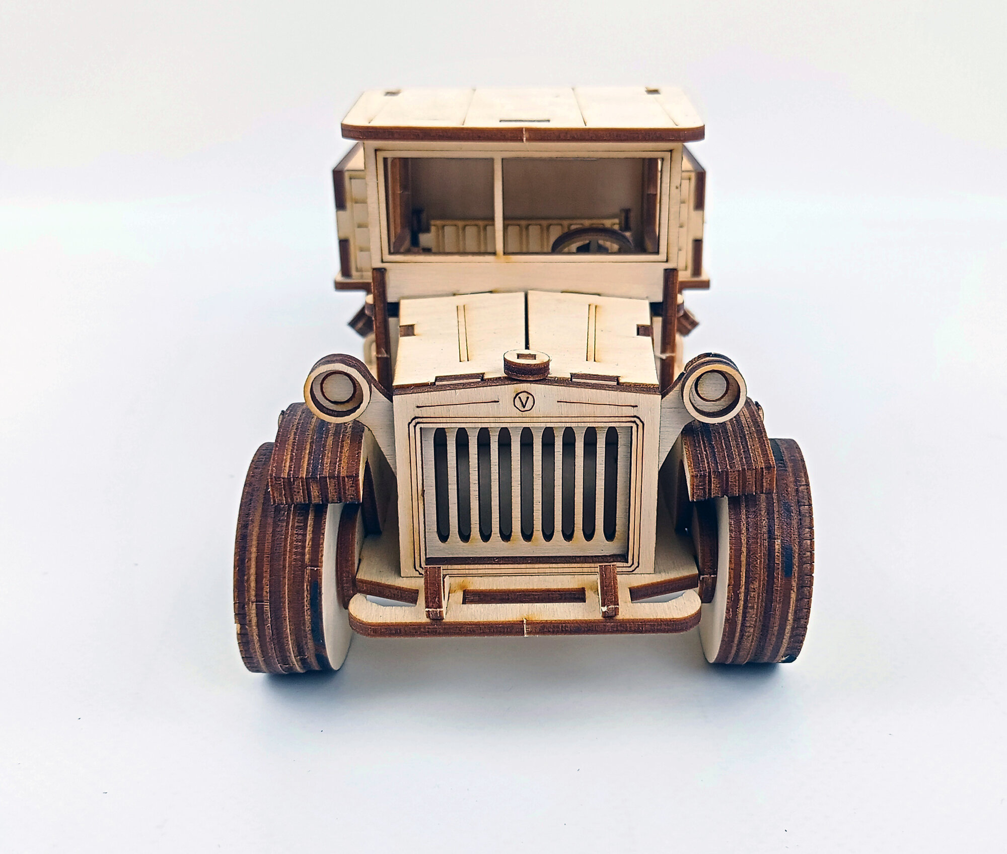 Деревянный конструктор грузовик "Полуторка" — фото 1