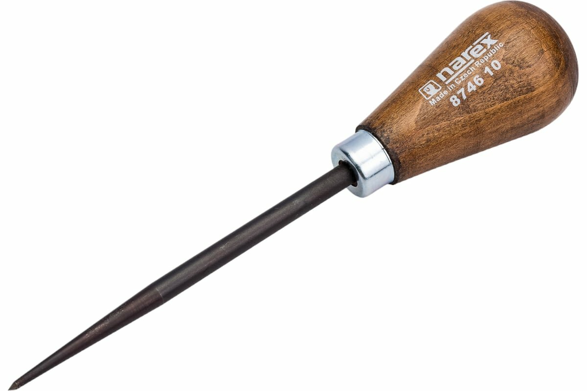 NAREX 874610 круглое шило 164 мм для обработки древесины и металла для плотницких работ