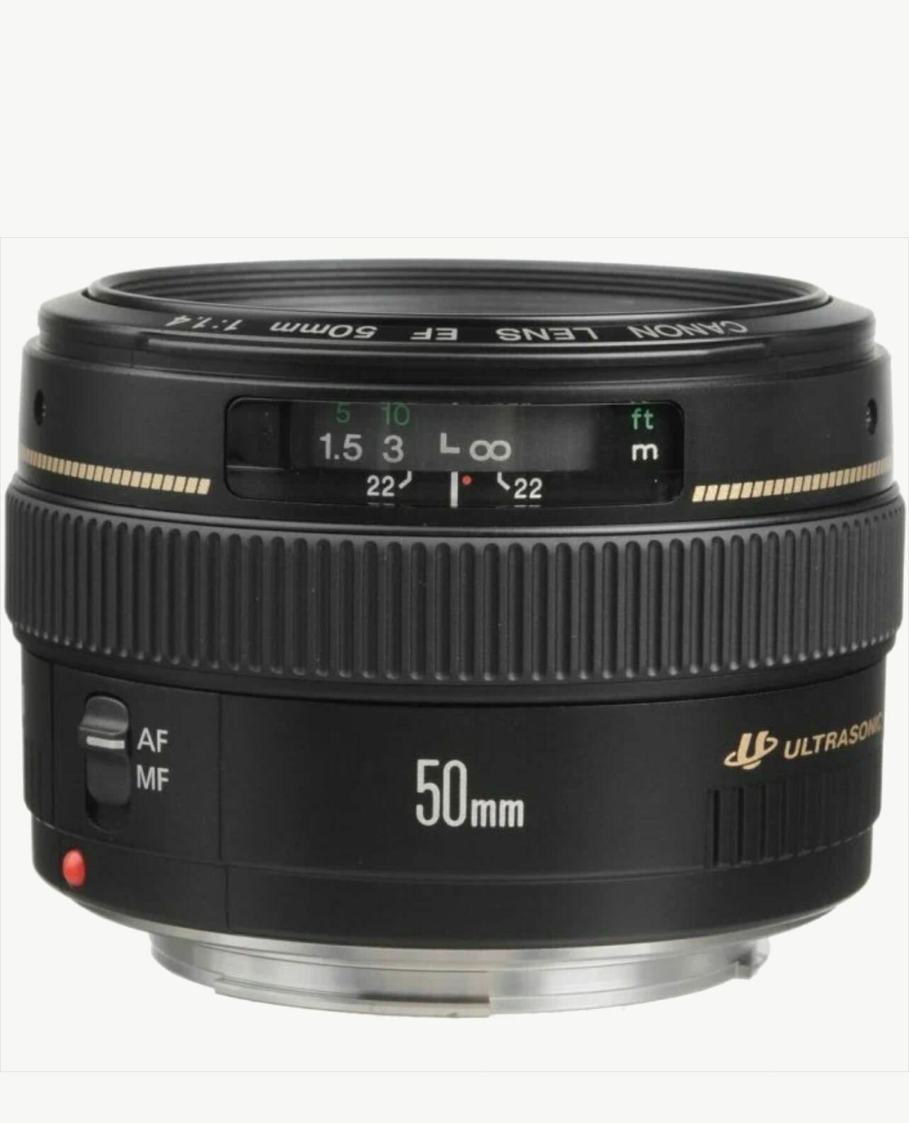 Объектив Canon EF 50mm f/1.4 USM, черный
