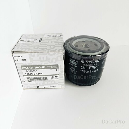 Фильтр масляный 15208BN30A Nissan Navara, Pathfinder, X-Trail T30, Primera P12E, NP300 / Ниссан