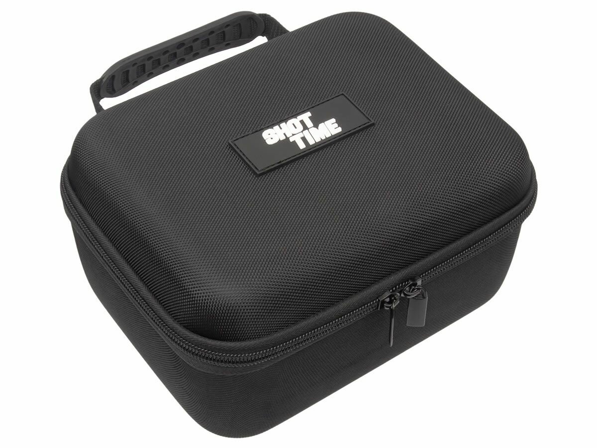 Чехол для наушников со складным оголовьем и очков ShotTime EVA, чёрный