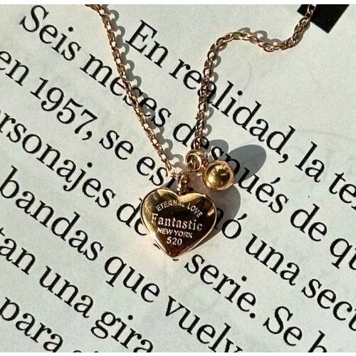 Колье SJW, золотистый