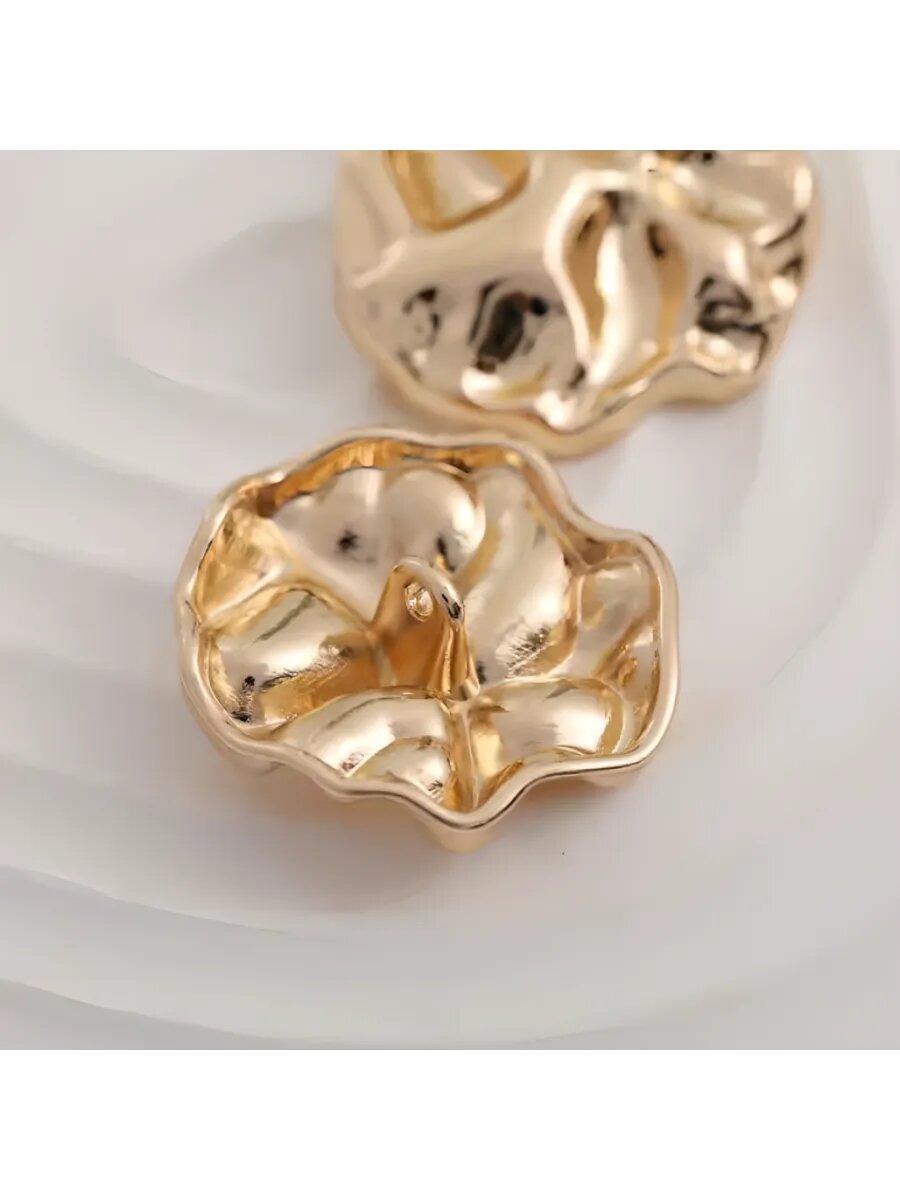 Набор пуговиц декоративных золотистых — фото 1