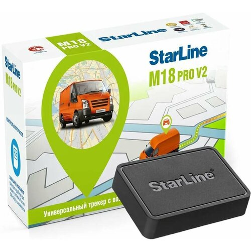 Универсальный GPS-трекер Противоугонное устройство Starline M18 Pro V2 6464₽