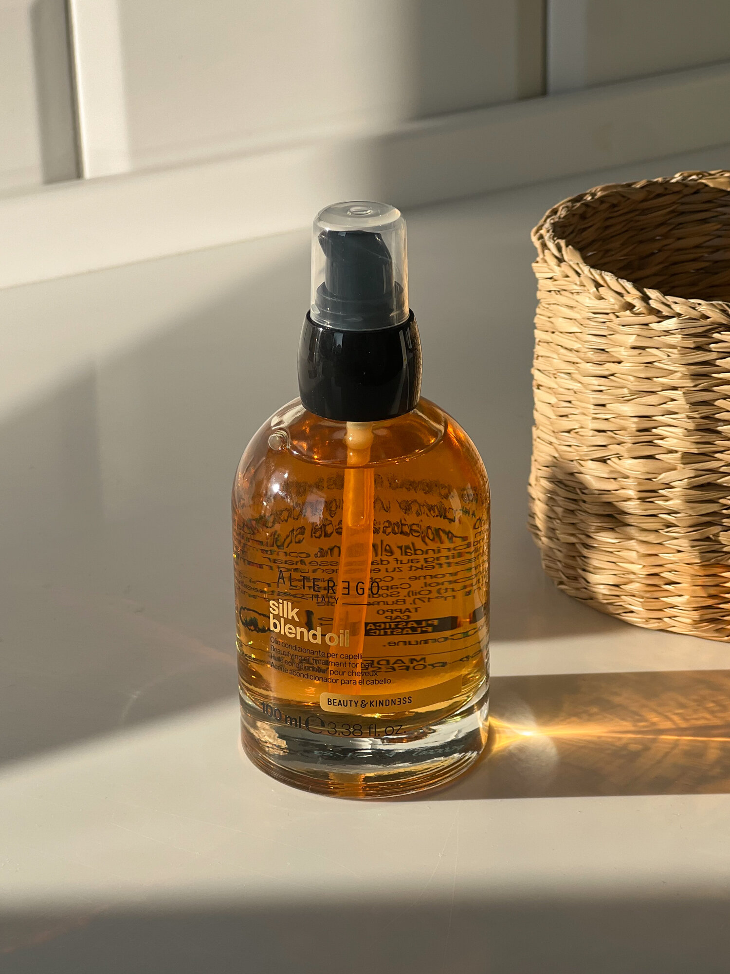 AlterEgo Italy Silk Oil Blend Oil Шелковое ухаживающие масло, 100 мл