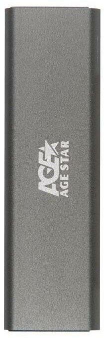 Внешний портативный корпус для SSD M.2 NVME (M-key) AgeStar