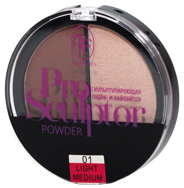 TF Cosmetics Палетка для контурирования Pro Sculptor Powder, 01