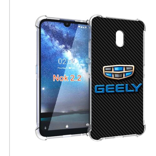 Чехол задняя-панель-накладка-бампер MyPads geely джили 1 для Nokia 7.2/Nokia 6.2 противоударный