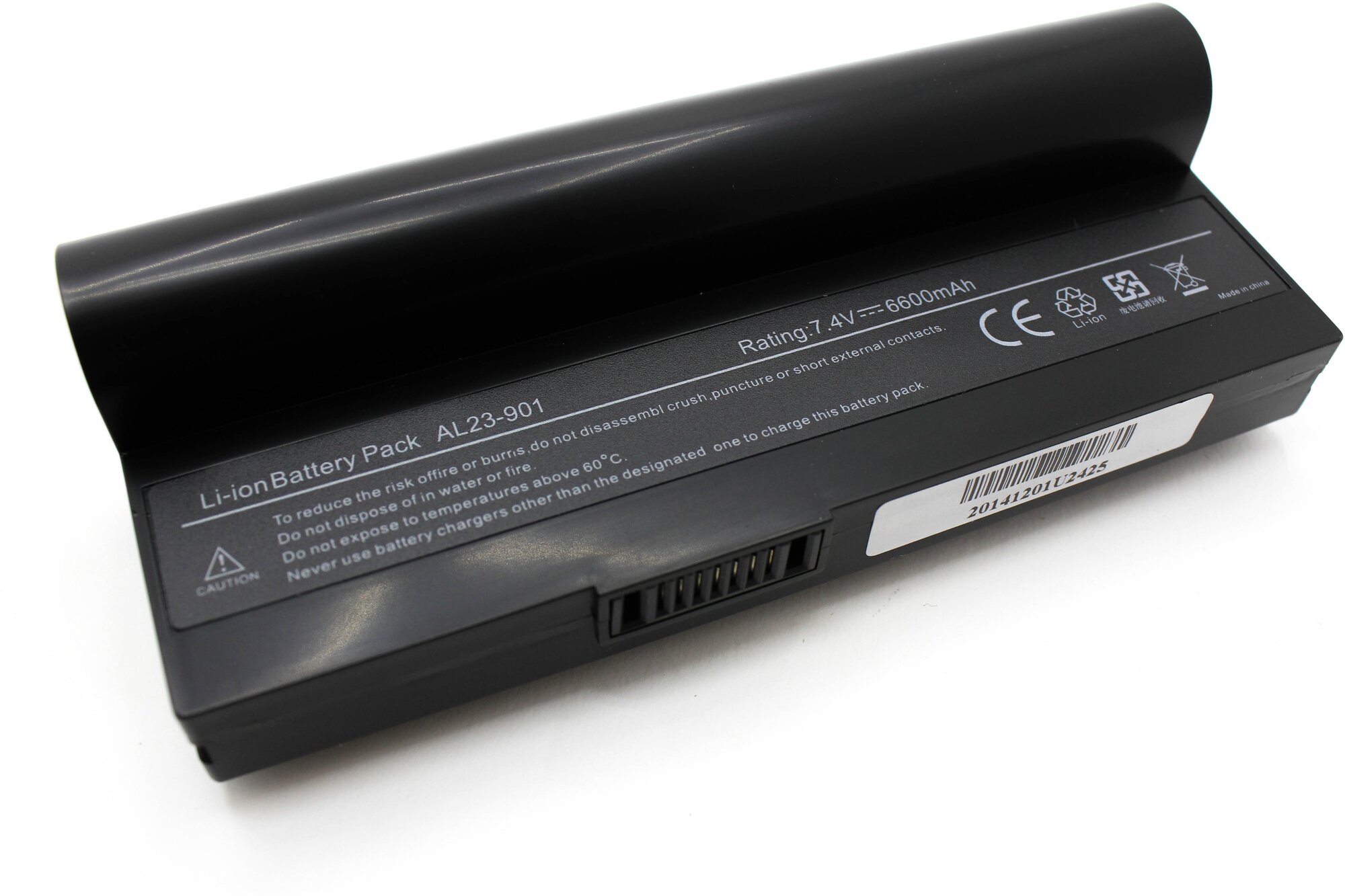 Аккумулятор для Asus Eee PC 901 (7.4V 6600mAh) p/n: AL23-901 AL24-1000 AL22-901 AP23-901