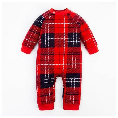 фото Комбинезон крошка я размер 62/68, красный, синий