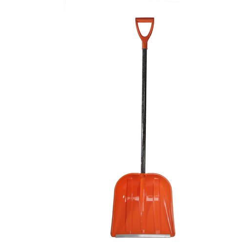 Лопата снегоуборочная 41х41 5см морозостойкий пластик фибергласовый черенок Sturm 859₽