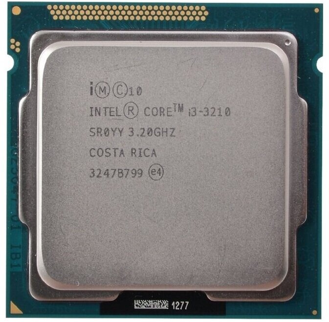 Процессор Intel Core i3-3210 Ivy Bridge LGA1155 2 x 3200 МГц