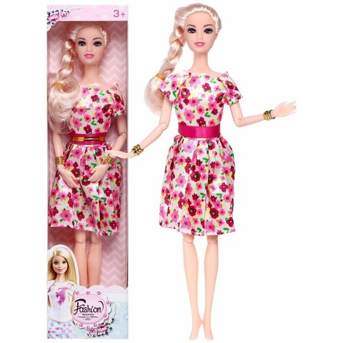 Кукла-модель шарнирная Анна в платье, Микс