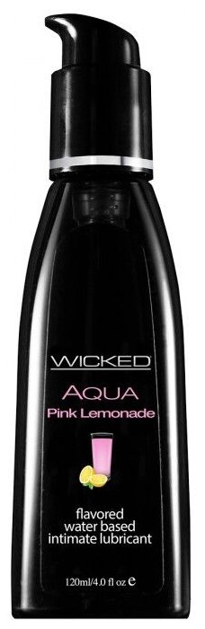      WICKED AQUA Pink Lemonade 120 