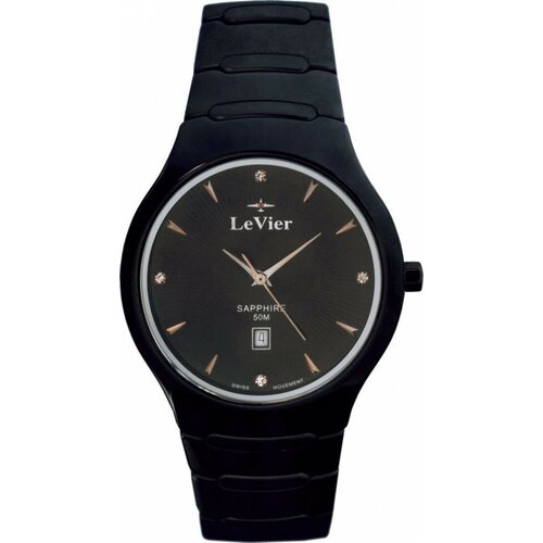 Наручные часы LeVier, черный levier l 7514 l bl red