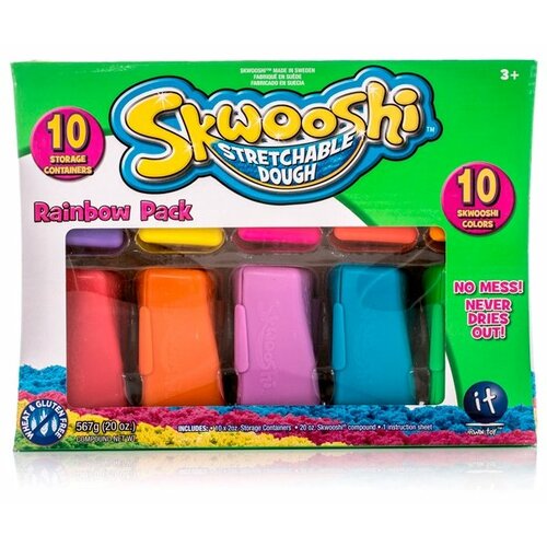 Масса для лепки Skwooshi в конт. 10*57 гр