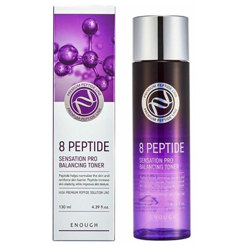 Тонер для лица с пептидами Premium 8 peptide Senation Pro Balancing Toner, Enough, 130 мл