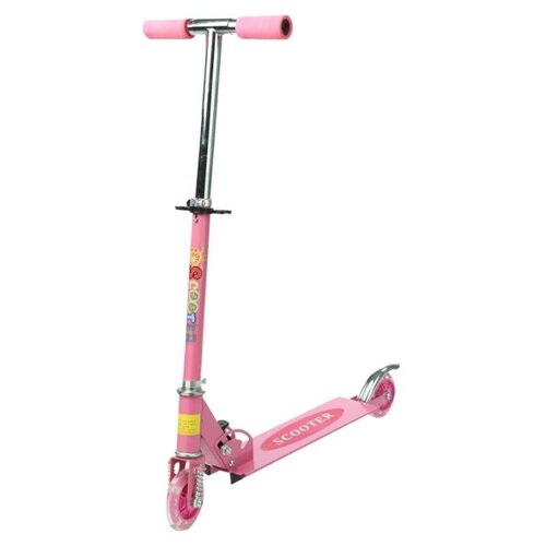 фото Городской самокат s+s toys 200003213 розовый