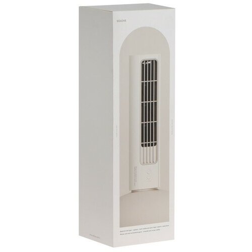 Вентилятор Xiaomi SOLOVE Tower Fan 3000mAh 3 Speed, портативный, 10 Вт, 3 режима, бежевый 9747969