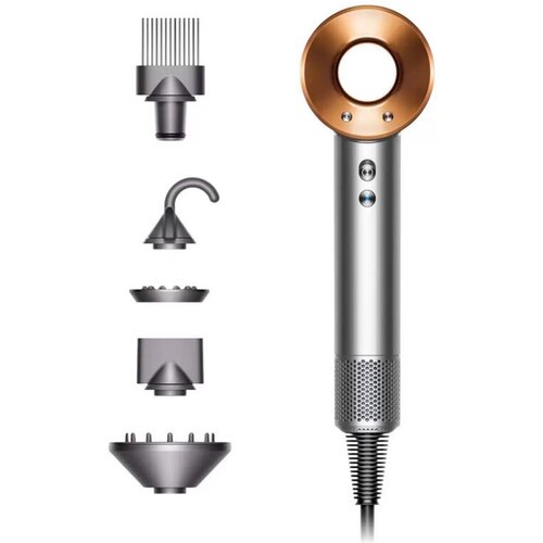 Фен Dyson Supersonic HD07, nickel/copper