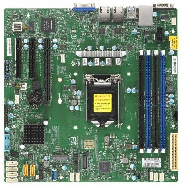 Материнская плата Supermicro C236 MBD-X11SSM-F-B