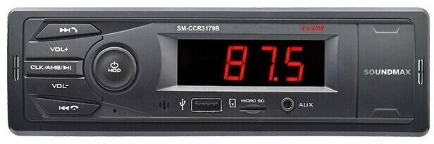 Автомагнитола SoundMAX SM-CCR3179B