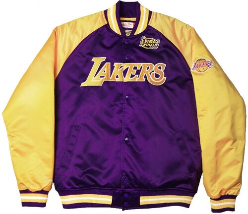 бомбер Mitchell & Ness, размер L, желтый