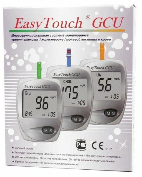 Анализатор крови EasyTouch (Изи тач) GC для самоконтроля уровня глюкозы и холестерина в крови Bioptik Technology, Inc. - фото №20