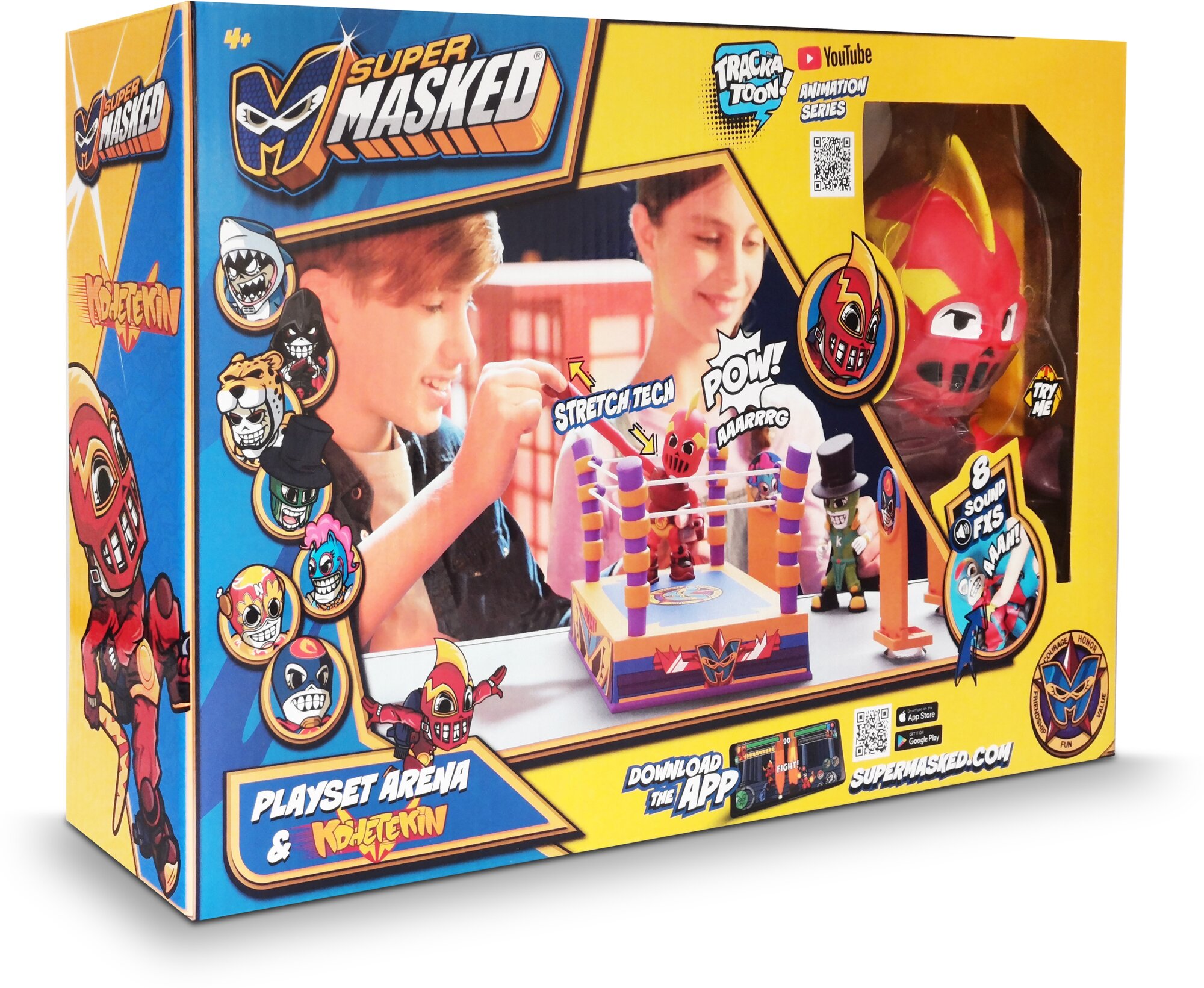 Eolo Toys SUPERMASKED, супергерой KOHETEKIN, SM002, разноцветный - фото №4