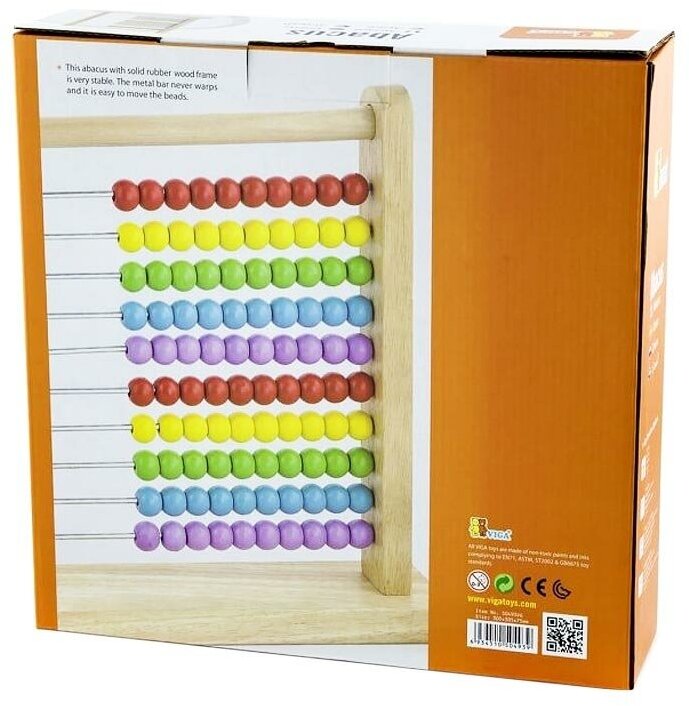 Игрушка VigaToys Счеты (50493) Viga Toys - фото №5
