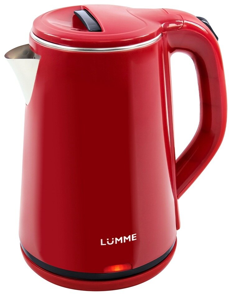 Чайник LUMME LU-156 1800Вт 2,0л металл красный