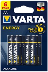 Батарейка VARTA ENERGY AA, 6 шт.