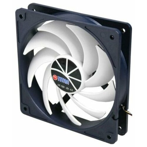 Вентилятор для корпуса Titan TFD-9225H12ZP/KU(RB), белый вентилятор titan case fan tfd 14025h12b kw rb