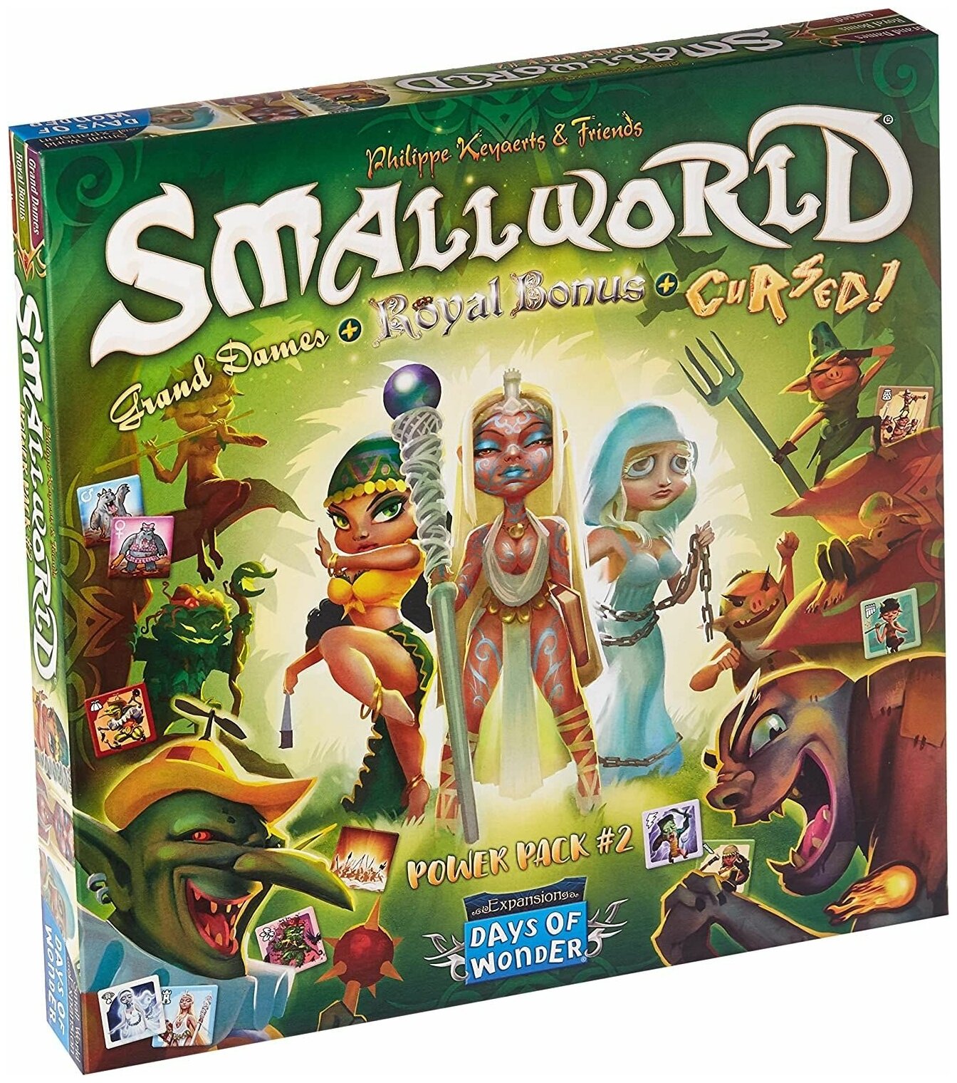 Настольная игра Small World Race Collection: Cursed, Grand Dames & Royal