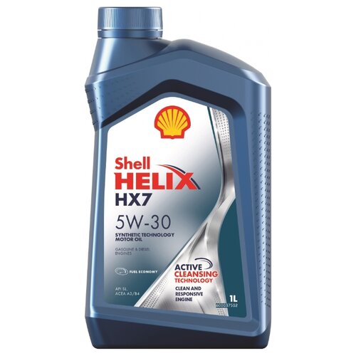 фото Моторное масло SHELL Helix HX7 5W-30 1 л