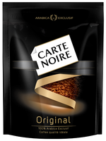 Кофе растворимый Carte Noire Original, пакет 75 г