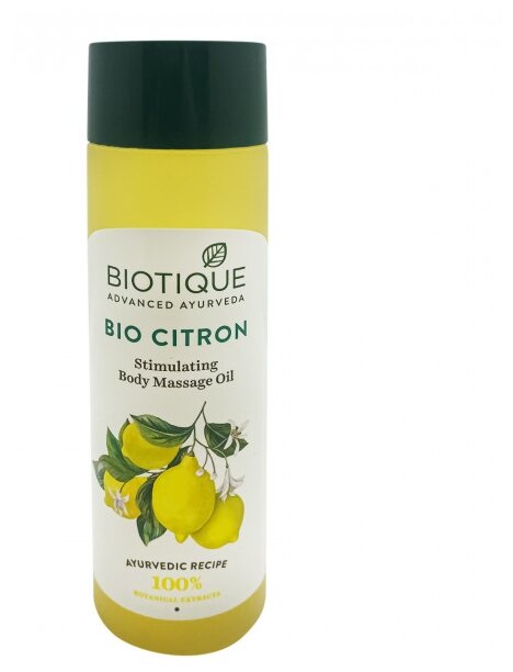Масло для тела Biotique Bio Citron Stimulating Body oil